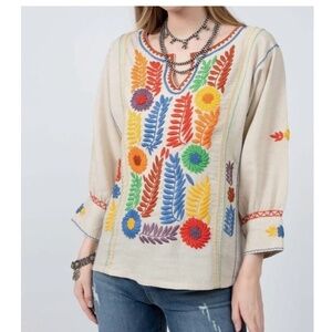 Sister Mary - Gloria Top in Natural Sz XS NWT